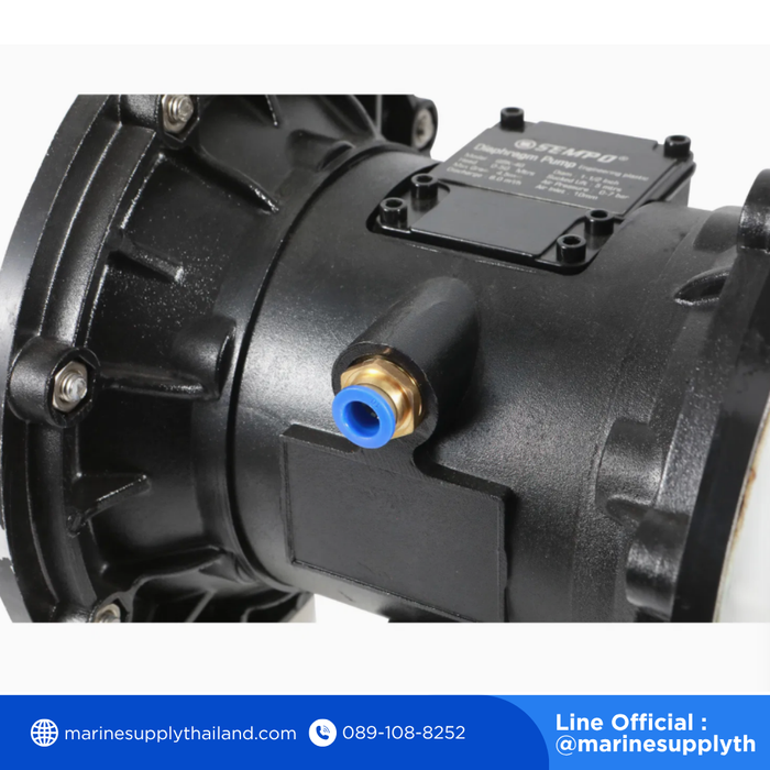 Double Pumps F46 Air Operated Plastic PP Pneumatic Diaphragm Pump