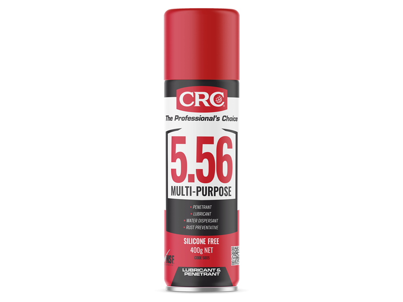 CRC 5-56 MULTI-PURPOSE นำ้มันหล่อลื่น ไล่ความชื่นและป้องกันสนิมอเนกประสงค์ 400g Net (550ml)