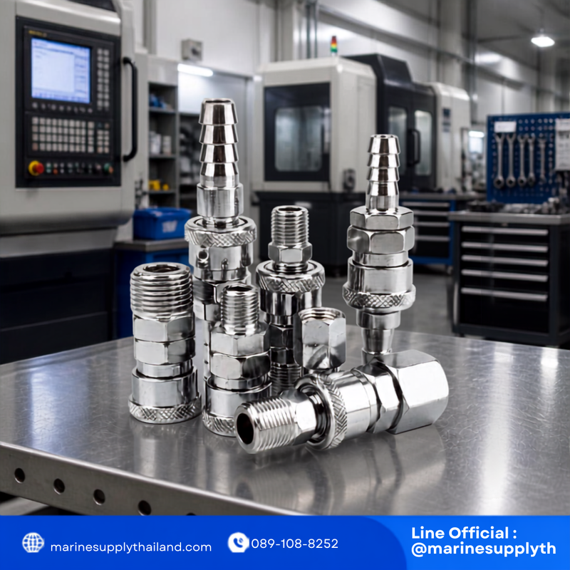 Air Coupler Quick-Connect Steel