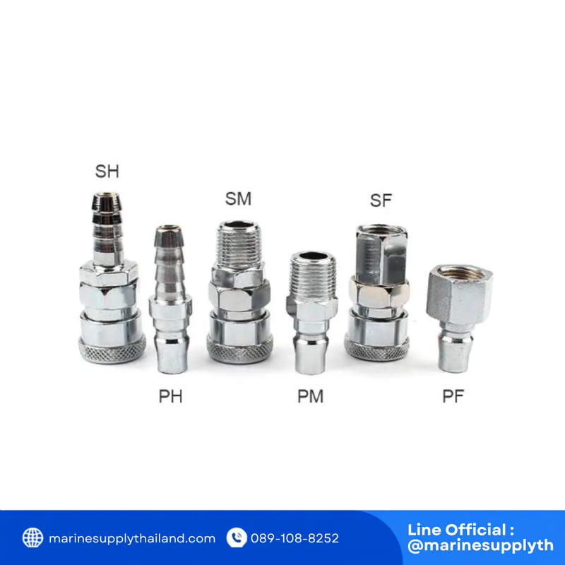 Air Coupler Quick-Connect Steel