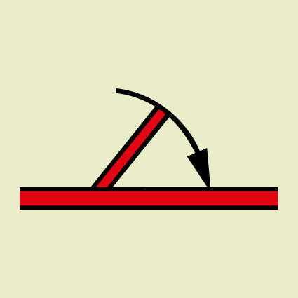 [336033] A class fire door self-closing Sign