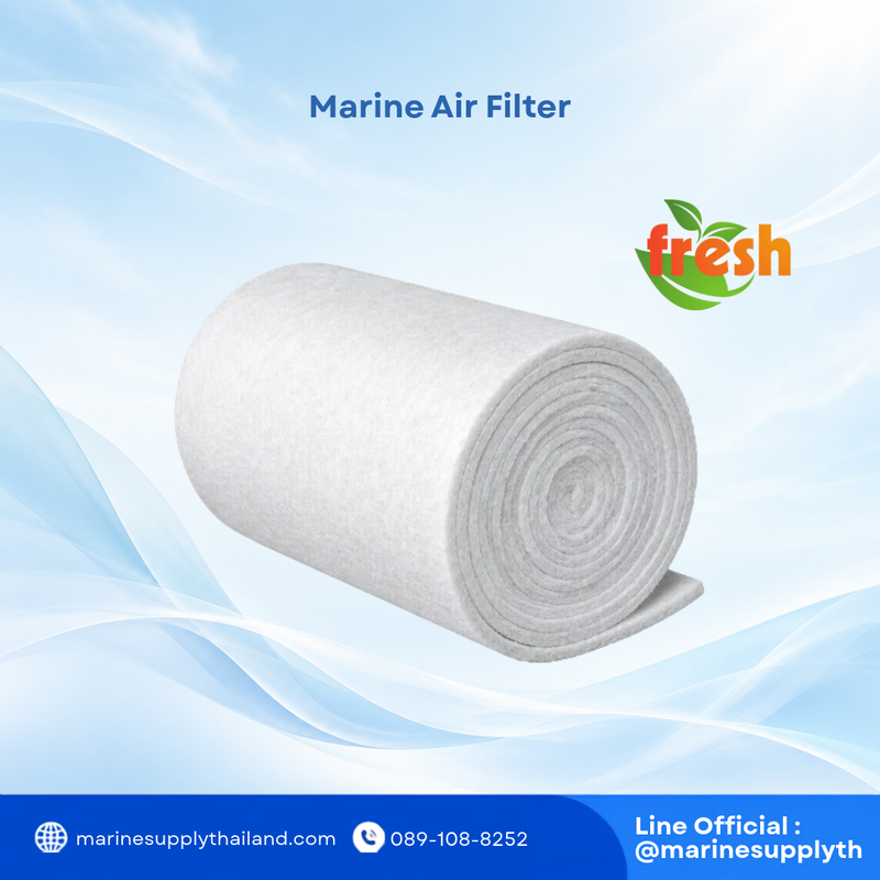 IMPA 813101 Marine Air Filters (แผ่นกรองอากาศใยสังเคราะห์สำหรับระบบปรับอากาศเรือ)