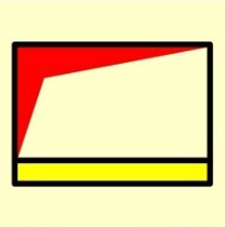 [336074] FIRE CONTROL SIGN HIGH EXPANS FOAM SUPPLY TANK