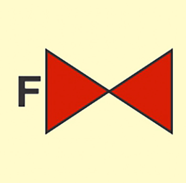 [336017] FIRE CONTROL SIGN FOAM VALVE