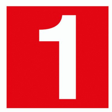 [336251] FIRE EQUIPMENT SIGN (RED) 1
