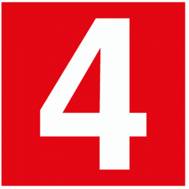 [336254] FIRE EQUIPMENT SIGN (RED) 4