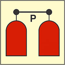 [336054] Fire Control Sign Powder Release Station