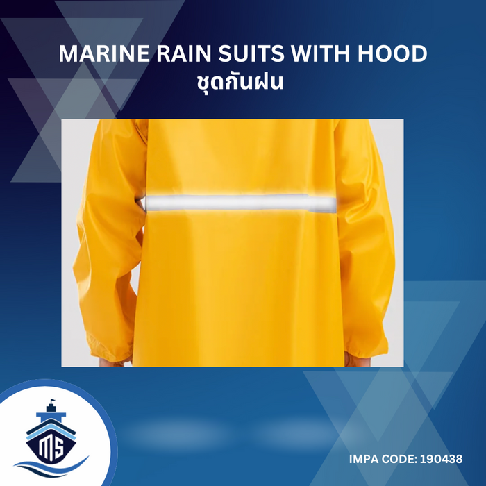 Marine Rain Suits with Hood (ชุดกันฝน)