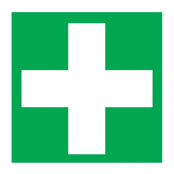 SAFETY SIGN #4150 (CROSS) 150x150 MM