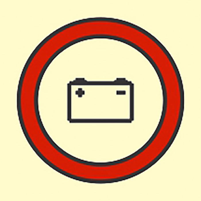 Emergency source of electrical power (battery)