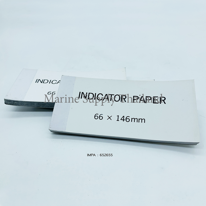 INDICATOR PAPER , M-2 METALLIC WHITE